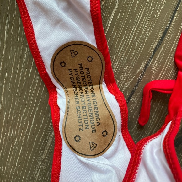 Bikinx embellished red string bikini - Picture 8 of 11